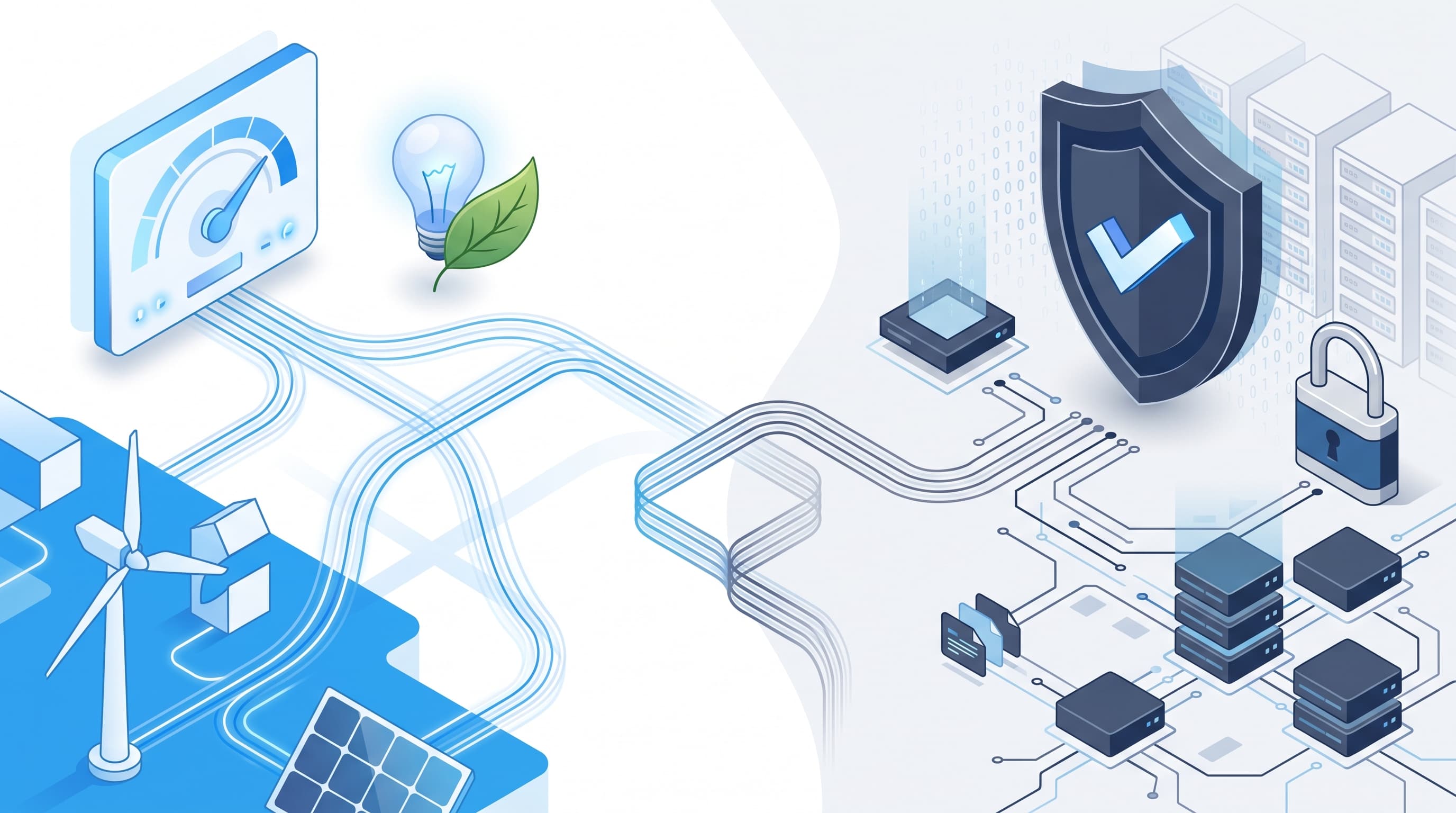 ISO 50001 e ISO 27001: gestión energética y seguridad de la información en una plataforma